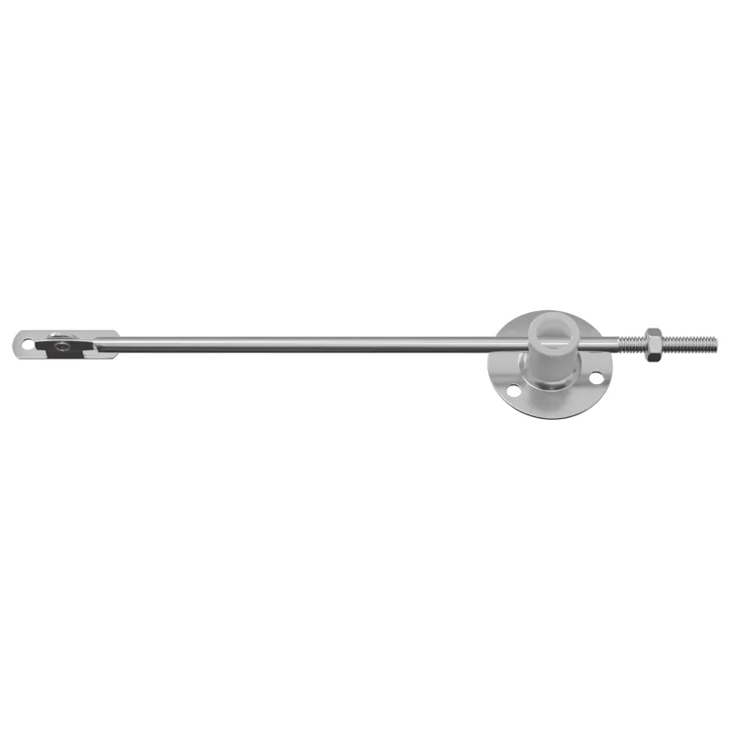 Dangčio atramos vyris 12 pcs Sidabro 194 x 36 x 18 mm Geležis