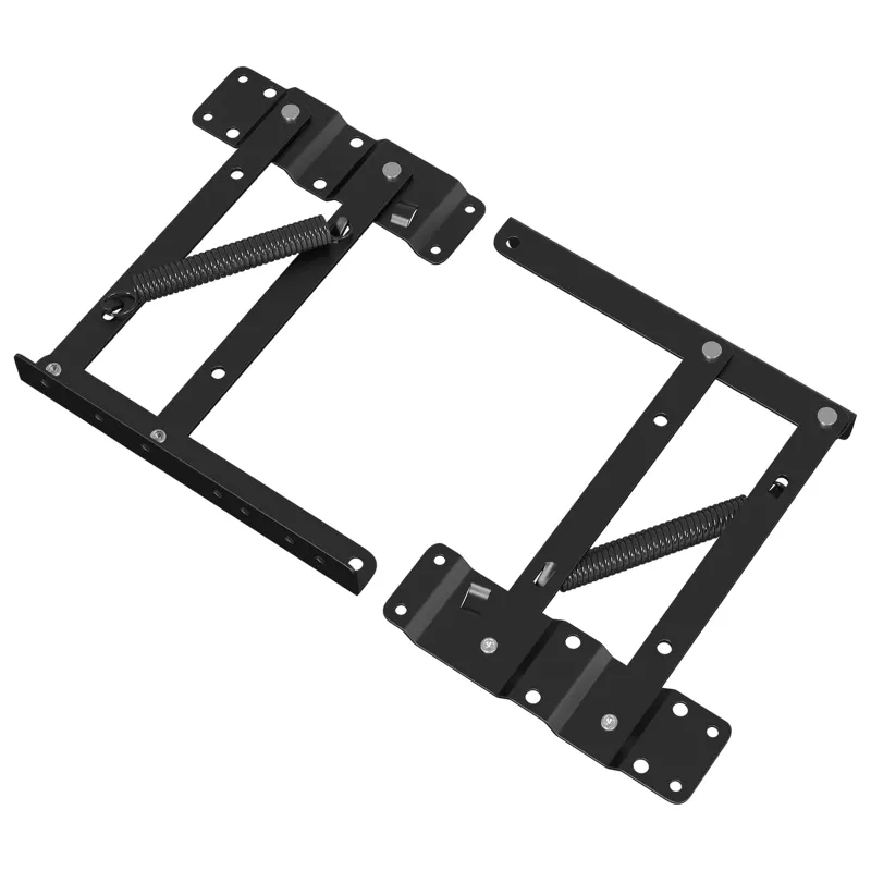 Lovos kėlimo mechanizmas 2 pcs Juoda 340 x 95 x 40 mm Geležis
