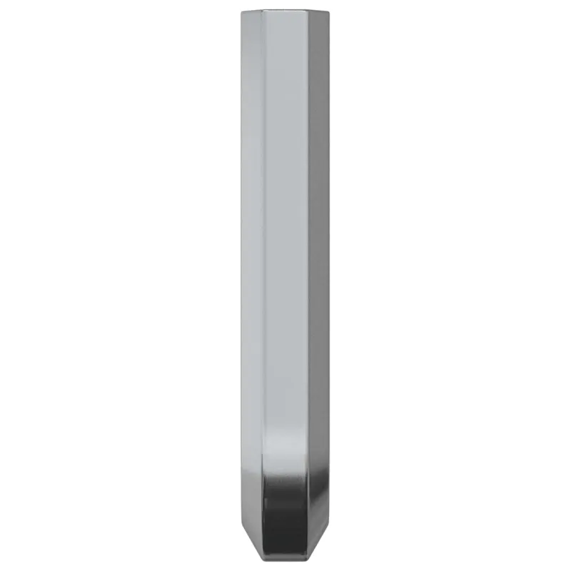 Hex raktas 12 pcs Sidabro 20 x 52 mm Plienas