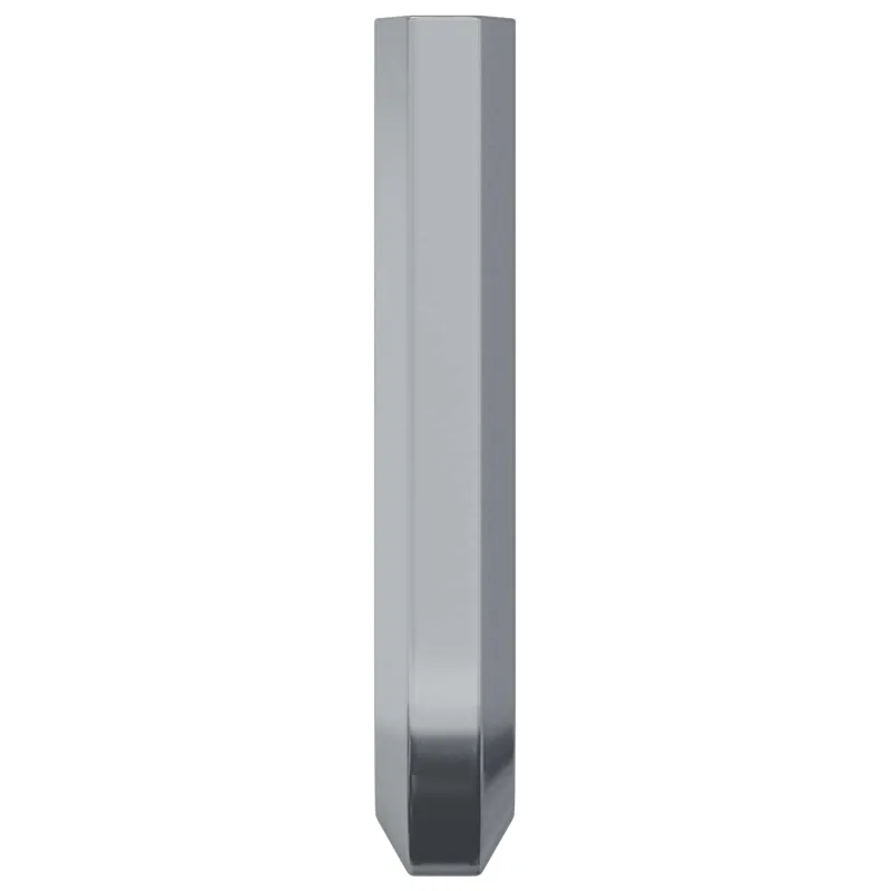 Hex raktas 12 pcs Sidabro 22 x 66 mm Plienas