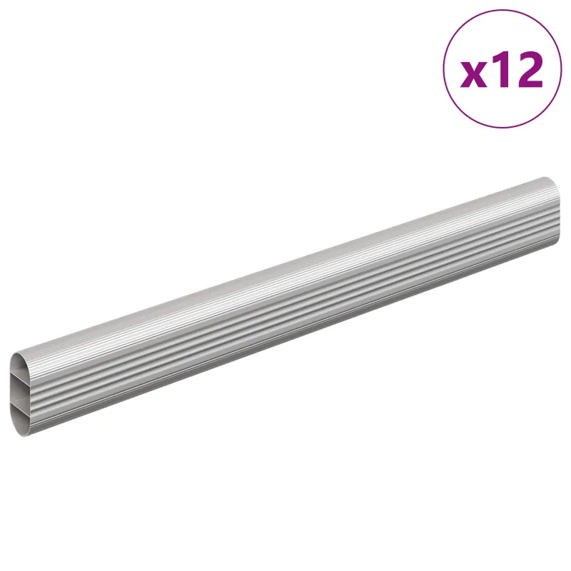 Spintos strypas 12 pcs Sidabro 264 x 15 x 29 mm