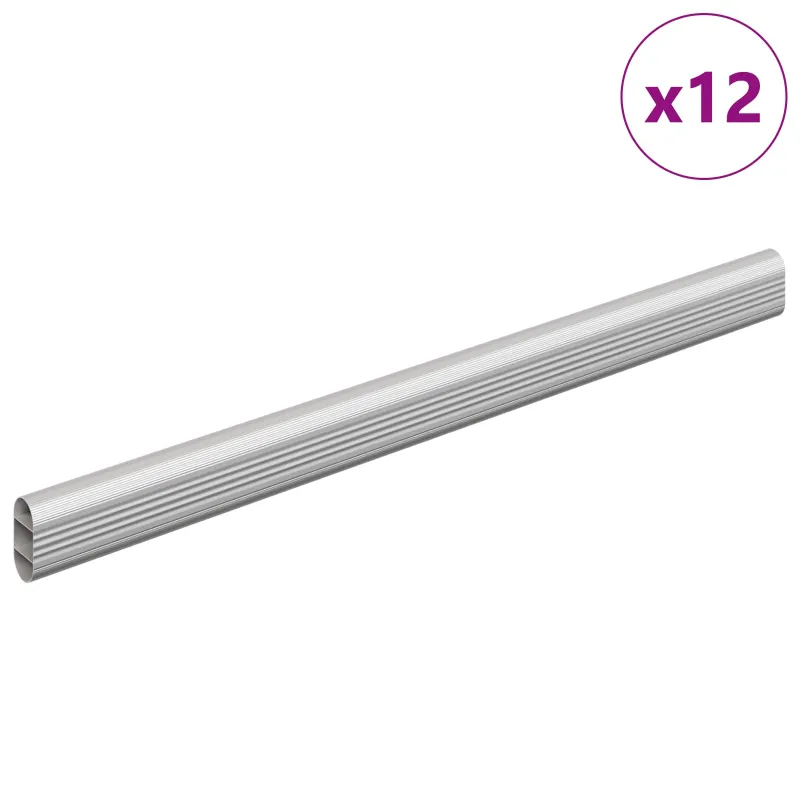 Spintos strypas 12 pcs Sidabro 372 x 15 x 29 mm