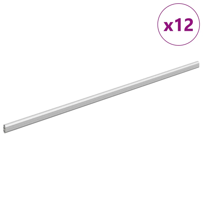 Spintos strypas 12 pcs Sidabro 864 x 15 x 29 mm
