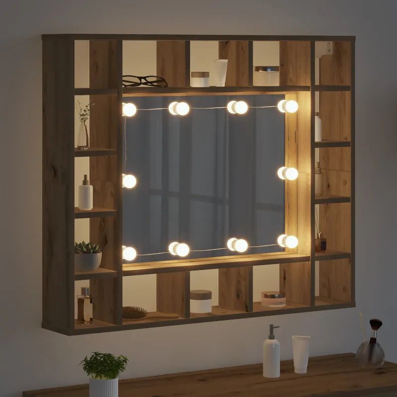 Veidrodžių šviestuvai 2 pcs Balta 4.5 x 4.5 x 4.8 cm Plastmasė