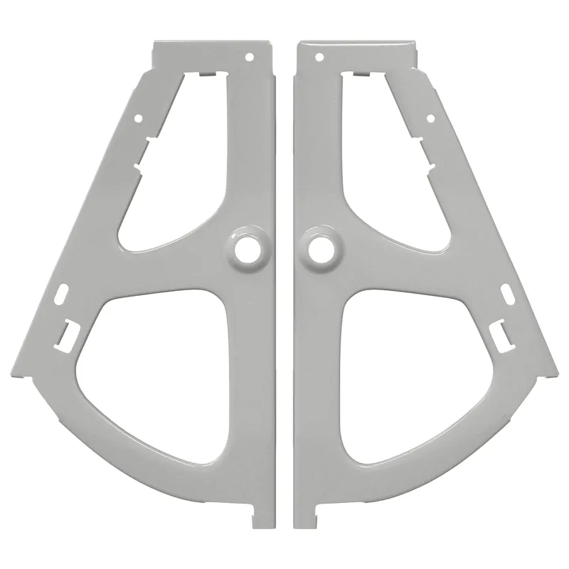 Flip stalčiaus vyrys 12 pcs Sidabro 235 x 155 x 30 mm Geležis