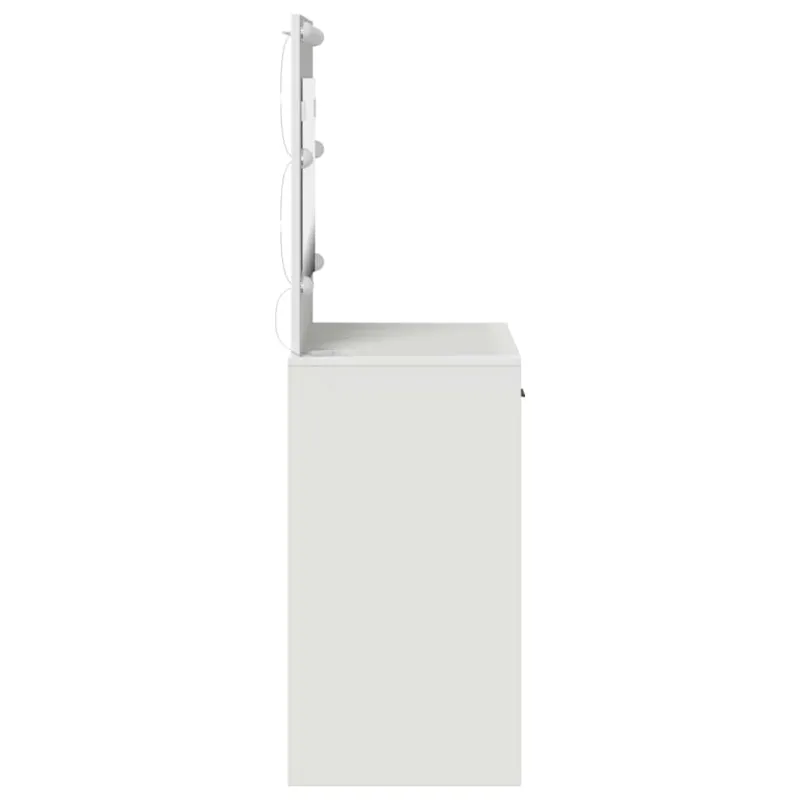 Makiažo stalas Balta 78,5 x 41 x 135 cm Apdirbta mediena