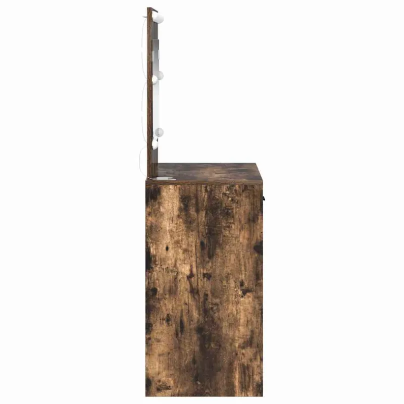 Makiažo stalas su stalčių Rūkyta ąžuolas 78,5 x 41 x 135 cm