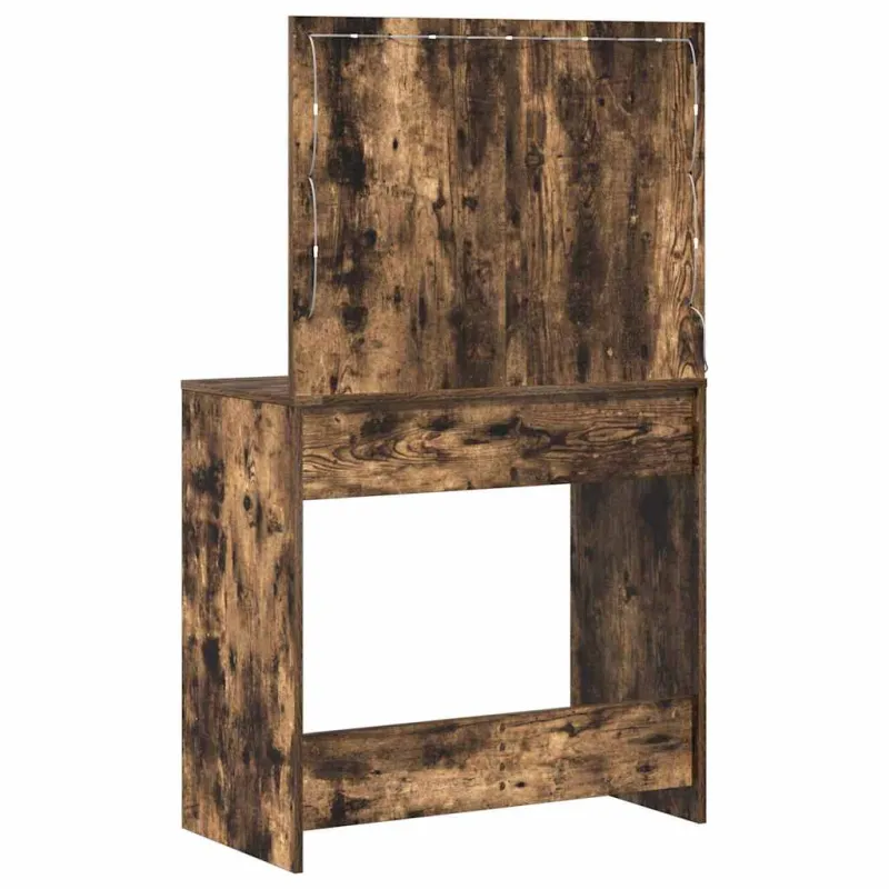 Makiažo stalas su stalčių Rūkyta ąžuolas 78,5 x 41 x 135 cm