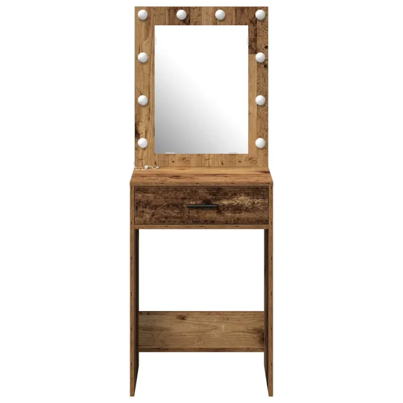 Makiažo stalas Senas medis 50 x 41 x 135 cm Apdirbta mediena