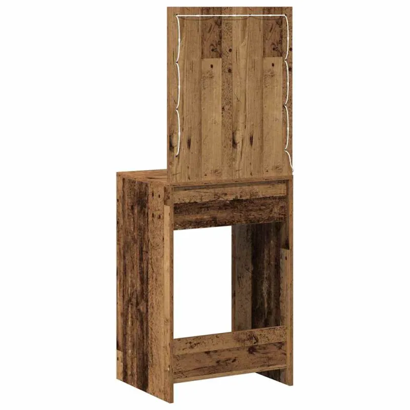 Makiažo stalas Senas medis 50 x 41 x 135 cm Apdirbta mediena
