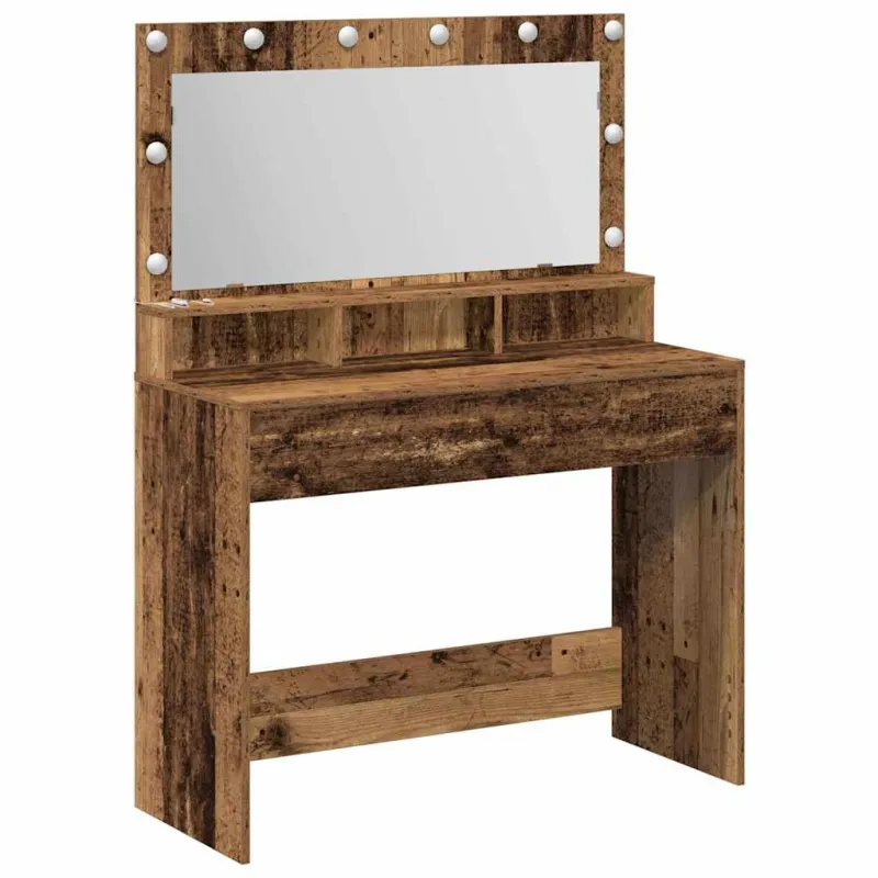Makiažo stalas Senas medis 100 x 41 x 135 cm Apdirbta mediena