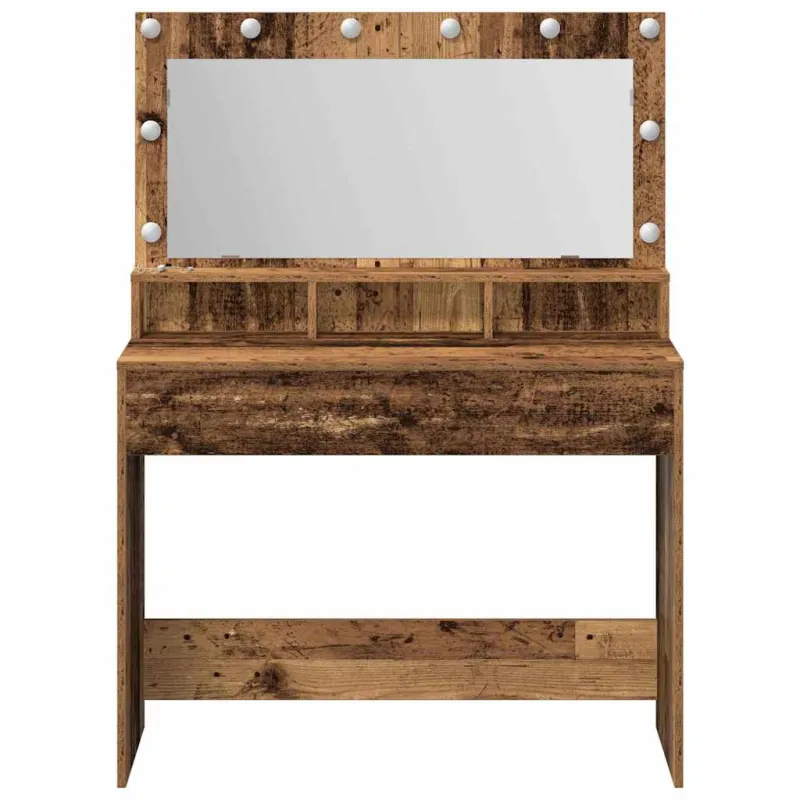 Makiažo stalas Senas medis 100 x 41 x 135 cm Apdirbta mediena