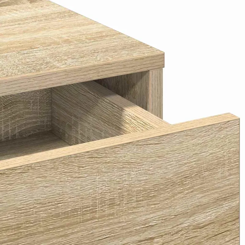 Makiažo stalas Sonoma ąžuolas 50 x 41 x 140 cm Apdirbta mediena