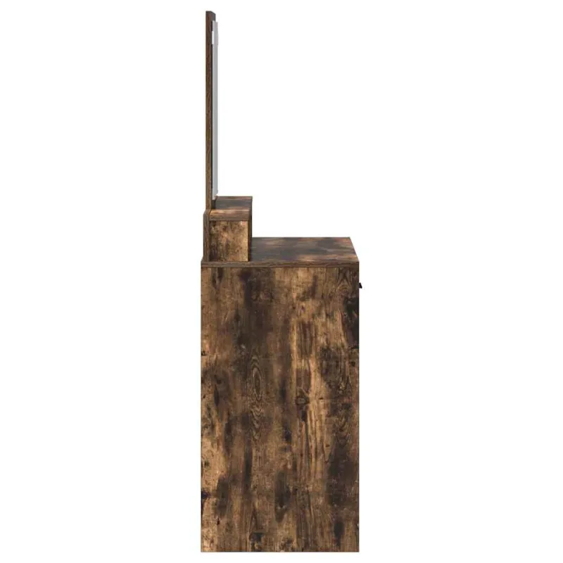 Makiažo stalas Rūkyta ąžuolas 79 x 41 x 140 cm Apdirbta mediena