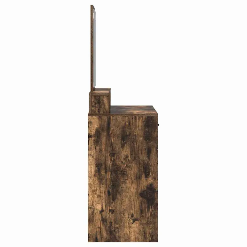 Makiažo stalas su stalčių Rūkyta ąžuolas 100 x 41 x 140 cm