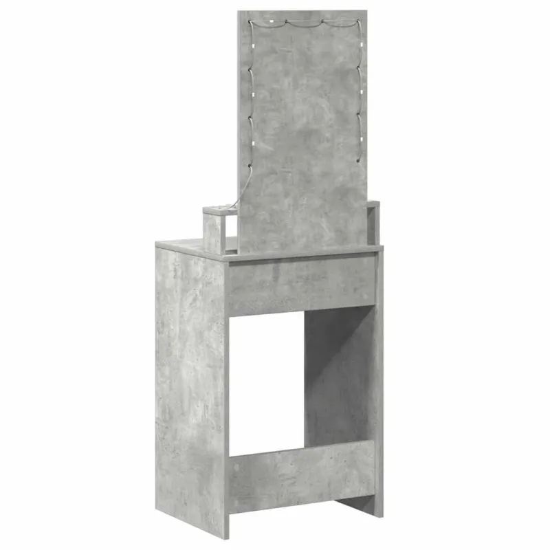 Makiažo stalas Pilka 50 x 41 x 140 cm Apdirbta mediena