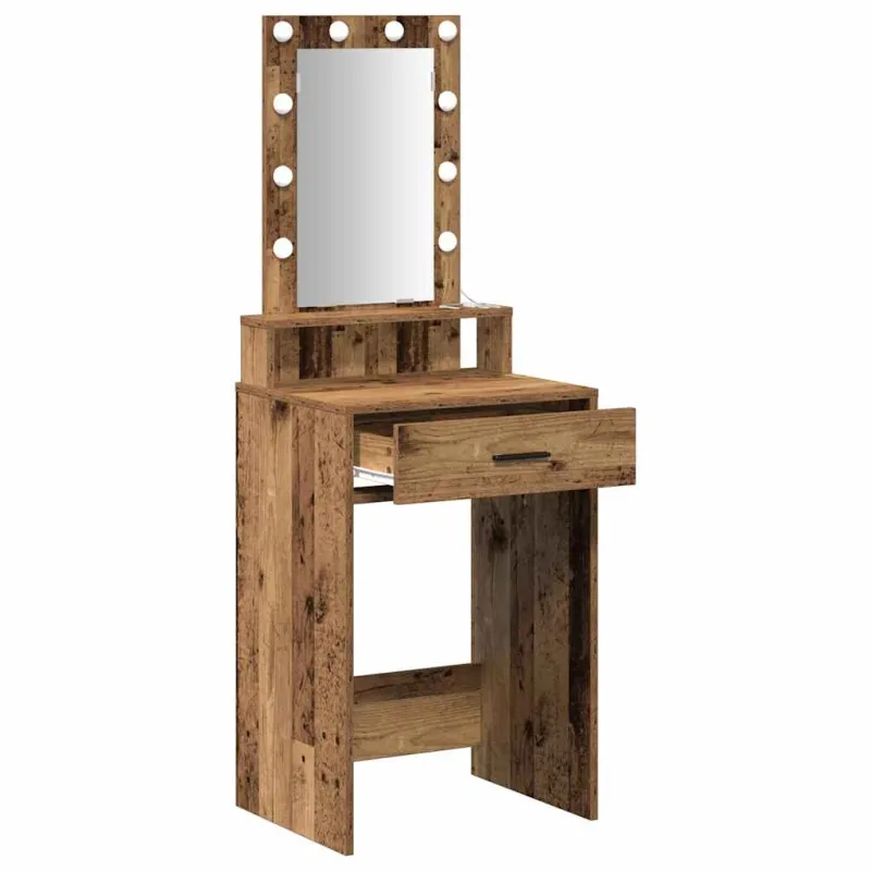 Makiažo stalas Ruda 50 x 41 x 140 cm Apdirbta mediena