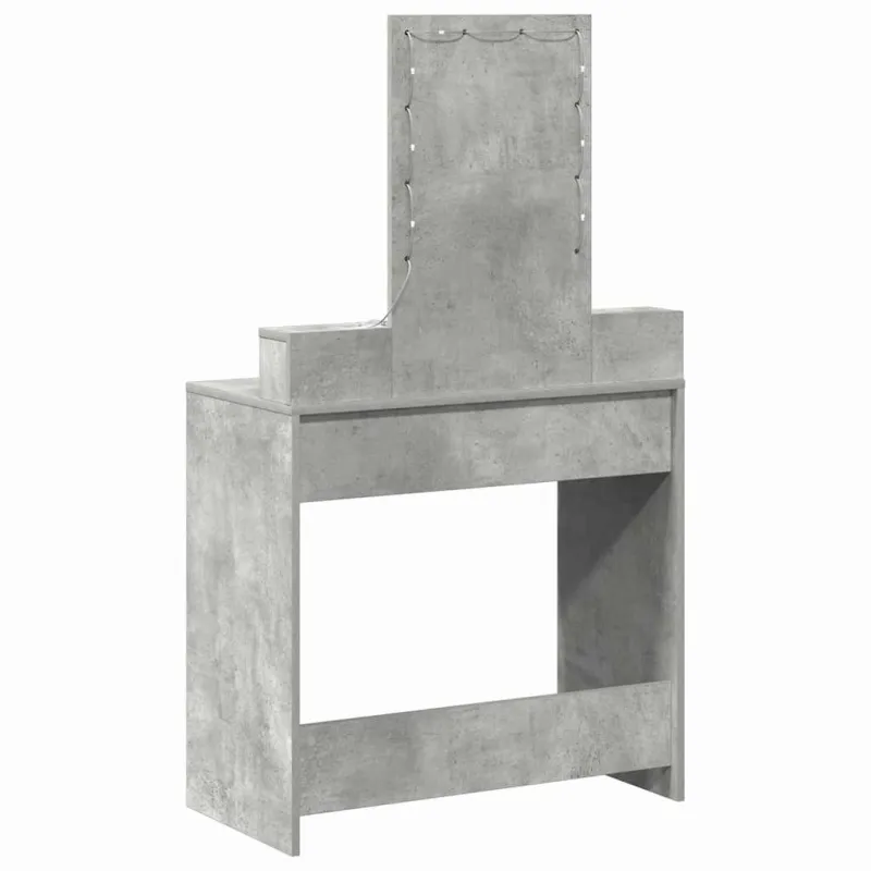 Makiažo stalas Pilka 79 x 41 x 140 cm Apdirbta mediena