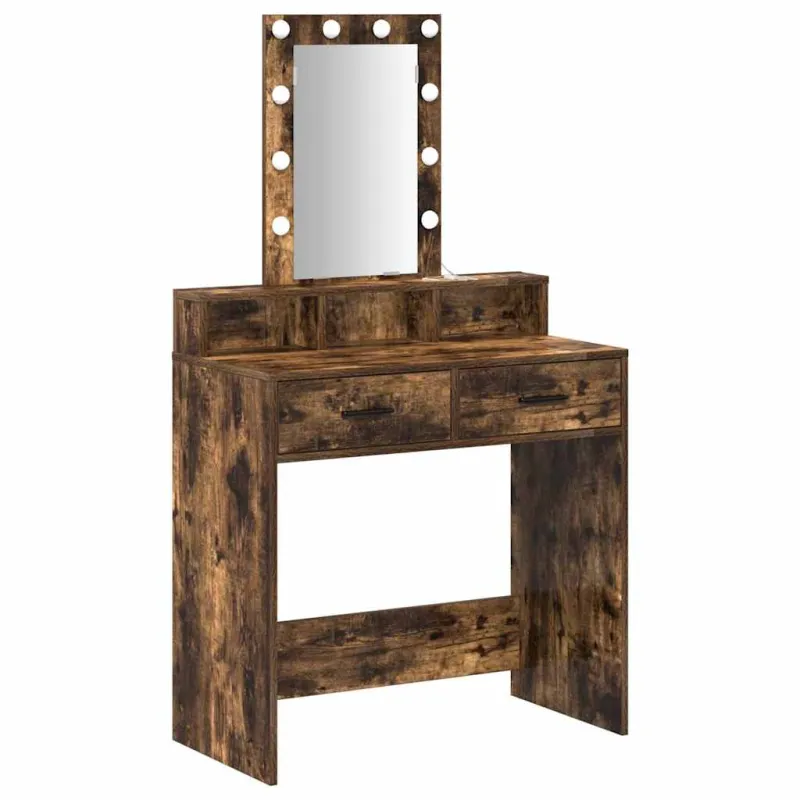 Makiažo stalas Ruda 79 x 41 x 140 cm Apdirbta mediena
