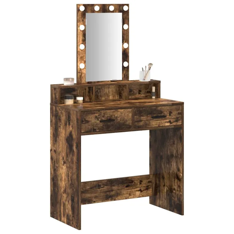 Makiažo stalas Ruda 79 x 41 x 140 cm Apdirbta mediena