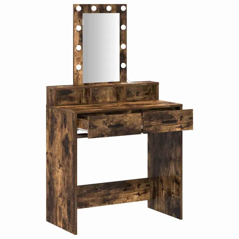 Makiažo stalas Ruda 79 x 41 x 140 cm Apdirbta mediena