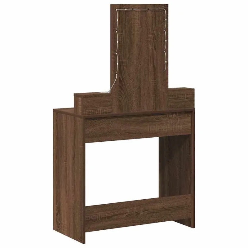 Makiažo stalas Ruda 79 x 41 x 140 cm Apdirbta mediena
