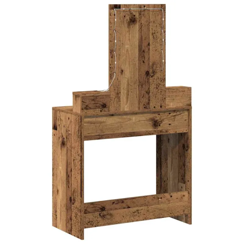 Makiažo stalas Ruda 79 x 41 x 140 cm Apdirbta mediena