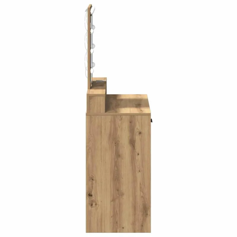 Makiažo stalas Ruda 79 x 41 x 140 cm Apdirbta mediena