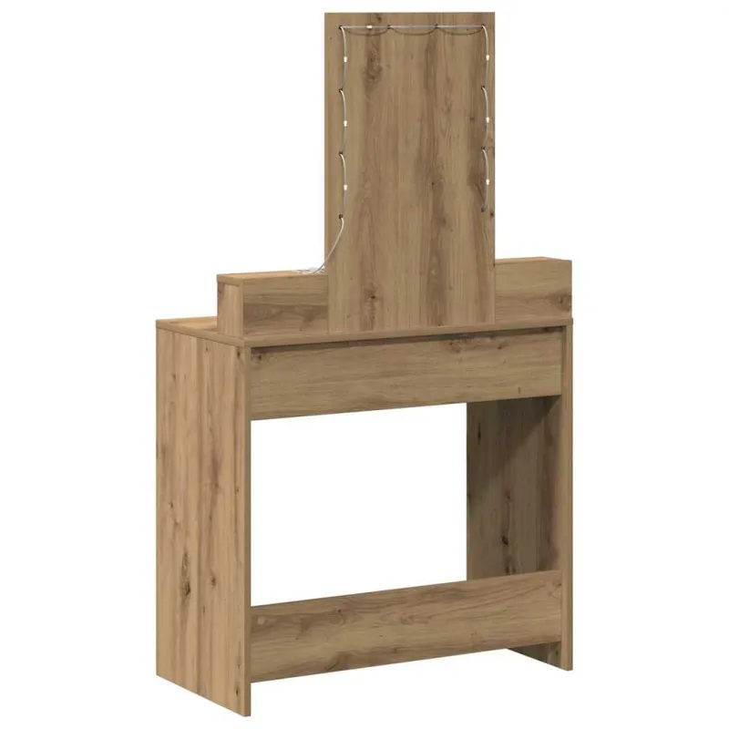 Makiažo stalas Ruda 79 x 41 x 140 cm Apdirbta mediena