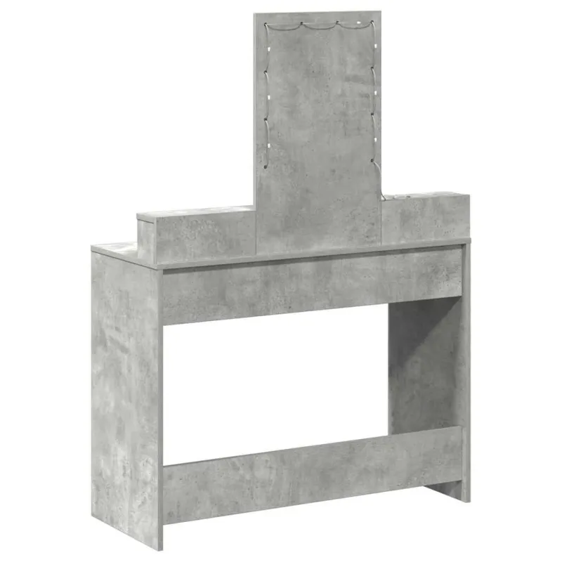 Makiažo stalas Pilka 100 x 41 x 140 cm Apdirbta mediena