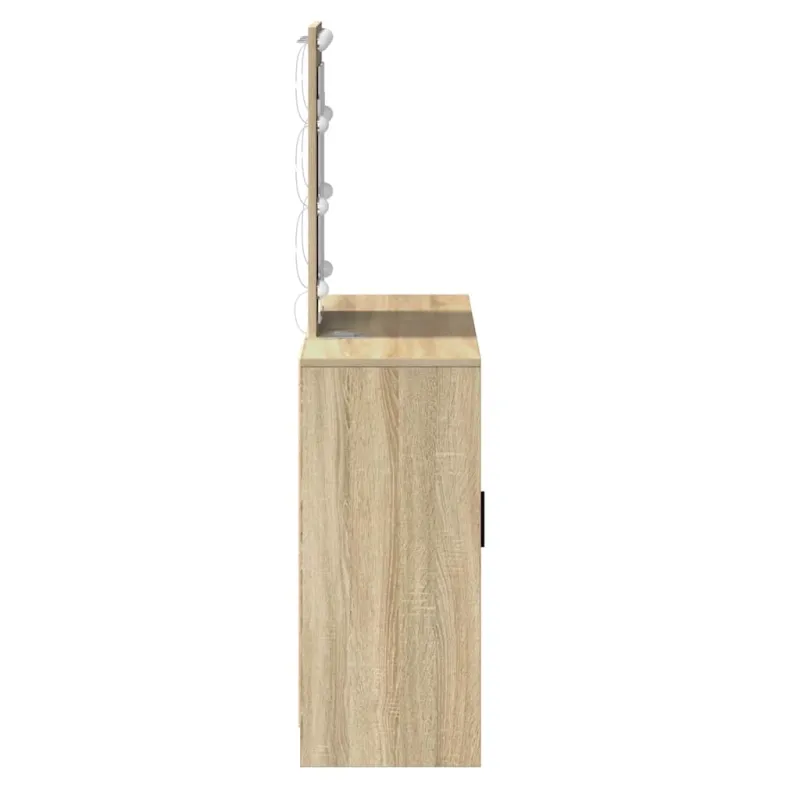 Makiažo stalas Ruda 102 x 33 x 135 cm Apdirbta mediena