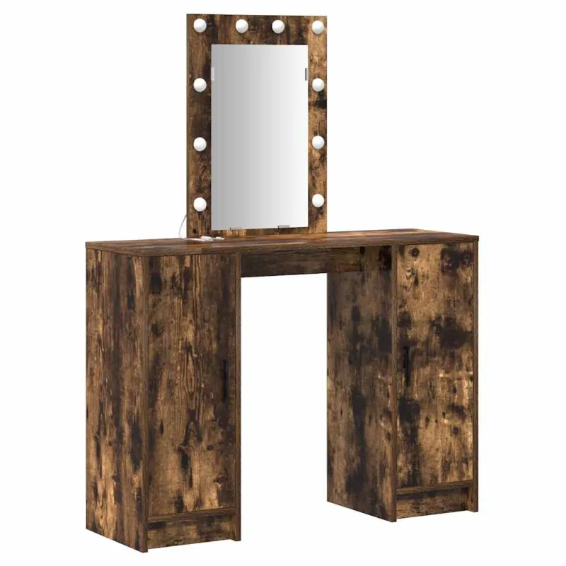 Makiažo stalas Ruda 102 x 33 x 135 cm Apdirbta mediena