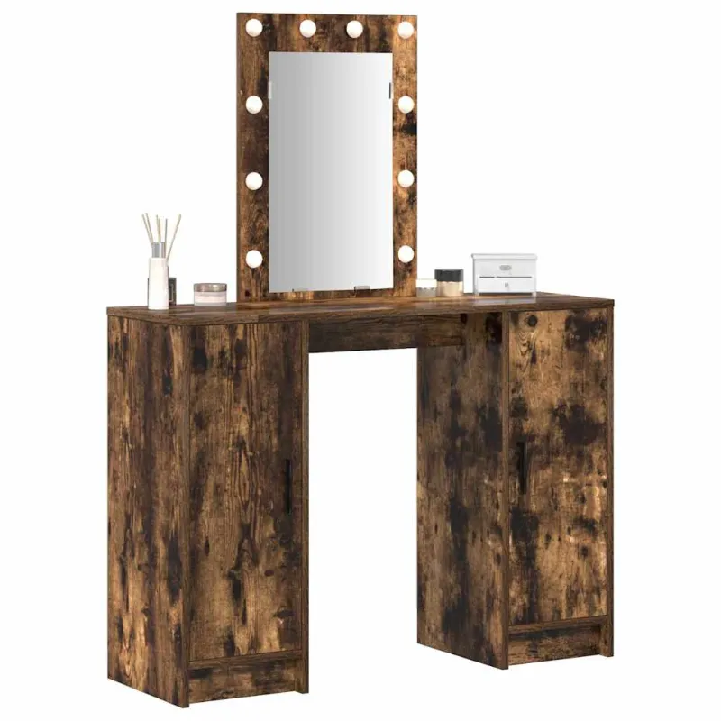 Makiažo stalas Ruda 102 x 33 x 135 cm Apdirbta mediena