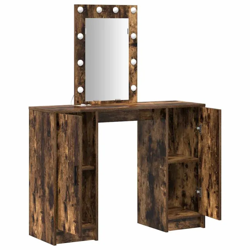 Makiažo stalas Ruda 102 x 33 x 135 cm Apdirbta mediena