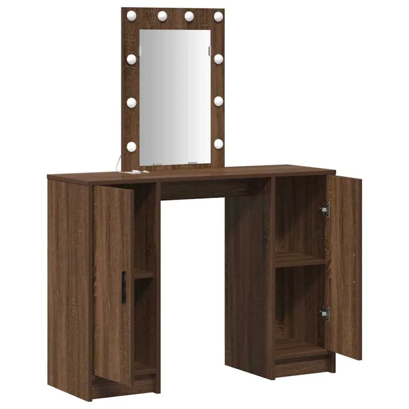 Makiažo stalas Ruda 102 x 33 x 135 cm Apdirbta mediena