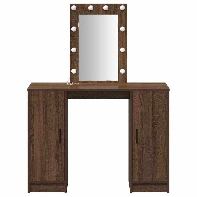 Makiažo stalas Ruda 102 x 33 x 135 cm Apdirbta mediena