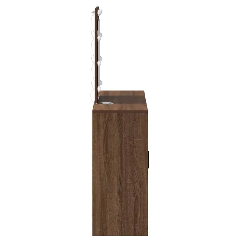 Makiažo stalas Ruda 102 x 33 x 135 cm Apdirbta mediena