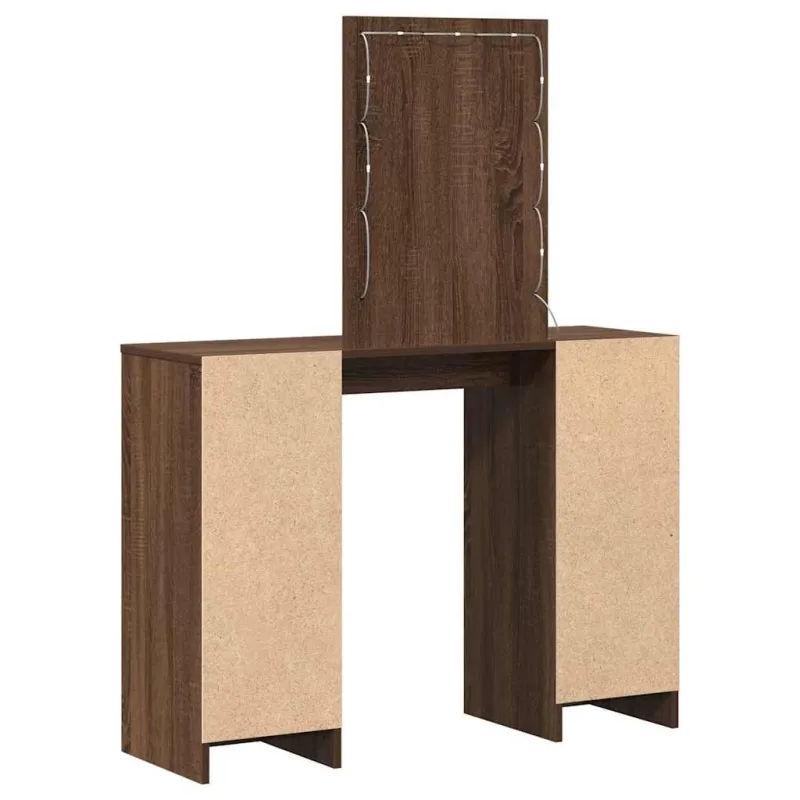 Makiažo stalas Ruda 102 x 33 x 135 cm Apdirbta mediena
