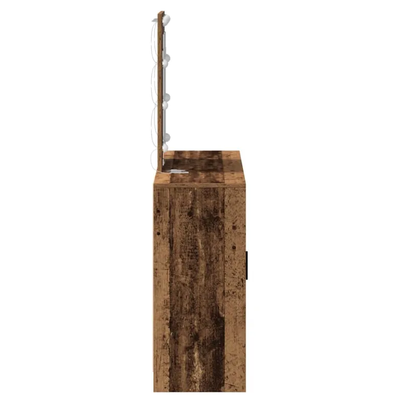 Makiažo stalas Ruda 102 x 33 x 135 cm Apdirbta mediena