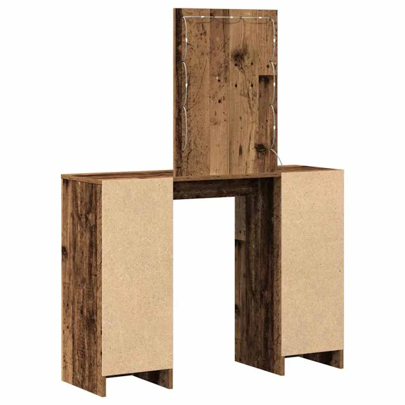 Makiažo stalas Ruda 102 x 33 x 135 cm Apdirbta mediena