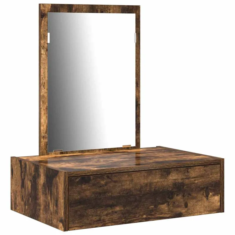 Makiažo stalas su stalčių Ruda 60 x 40 x 70 cm Apdirbta mediena