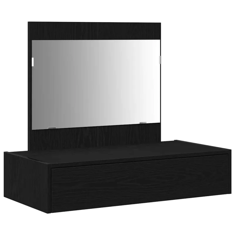 Makiažo stalas Juoda 83 x 40 x 70 cm Apdirbta mediena