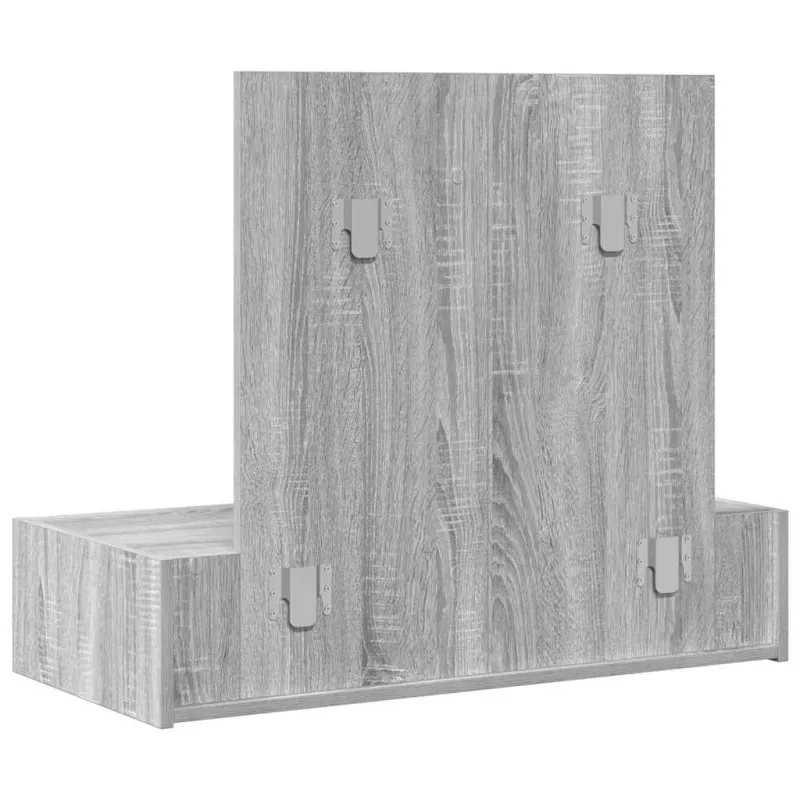 Makiažo stalas Pilka 83 x 40 x 70 cm Apdirbta mediena