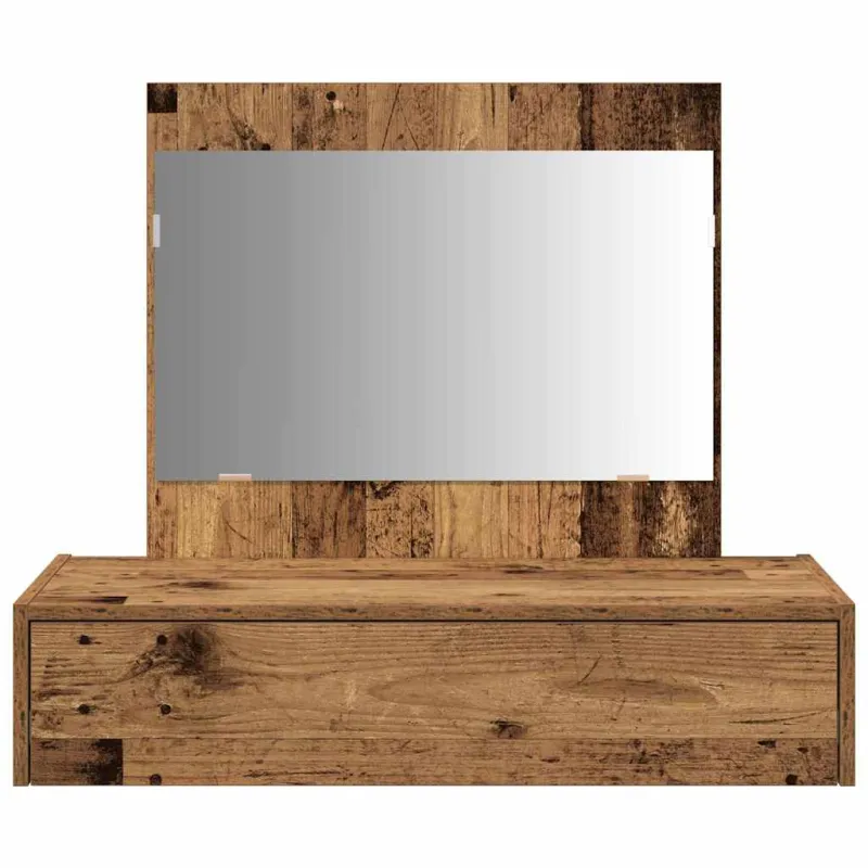 Makiažo stalas su stalčių Ruda 83 x 40 x 70 cm Apdirbta mediena