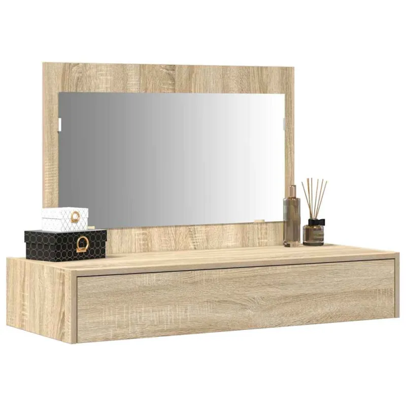 Makiažo stalas Ruda 100 x 40 x 70 cm Apdirbta mediena