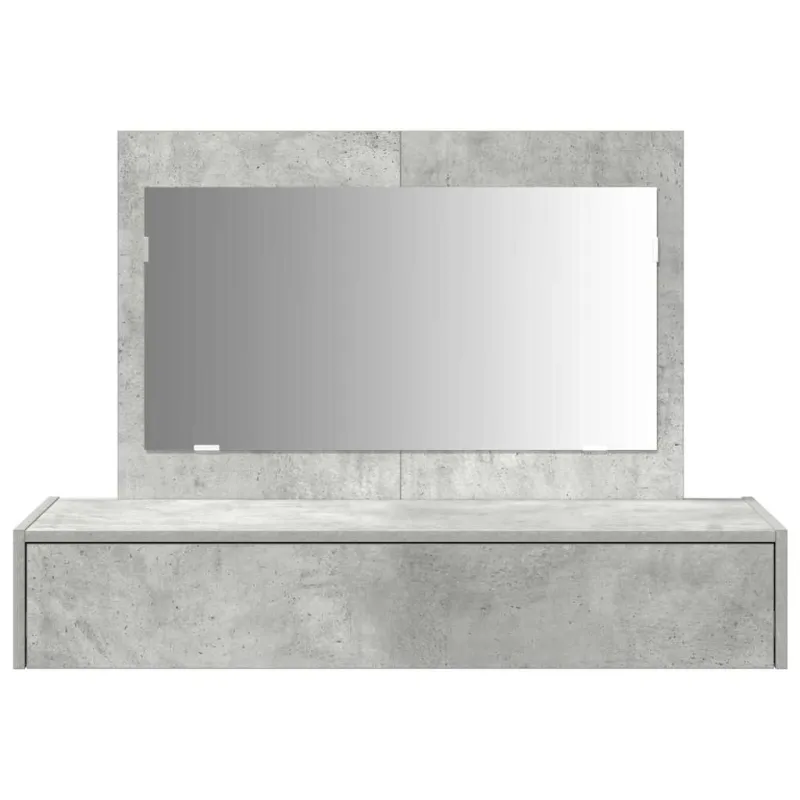 Makiažo stalas Pilka 100 x 40 x 70 cm Apdirbta mediena