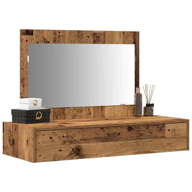Makiažo stalas Ruda 100 x 40 x 70 cm Apdirbta mediena