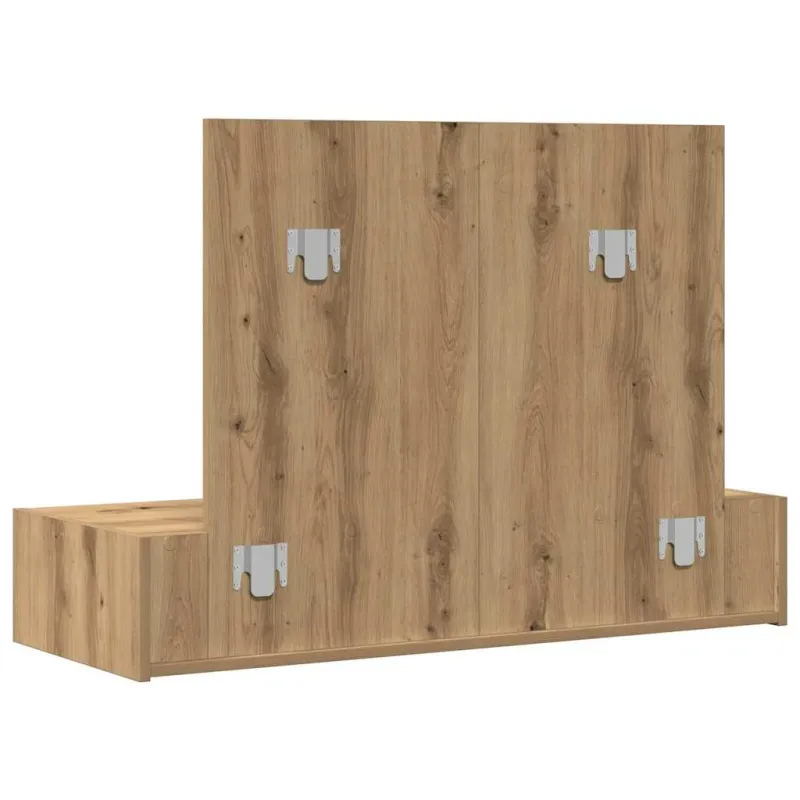 Makiažo stalas Ruda 100 x 40 x 70 cm Apdirbta mediena