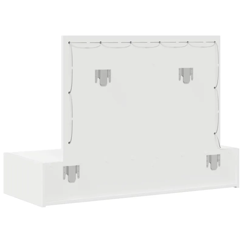 Makiažo stalas Balta 100 x 40 x 70 cm Apdirbta mediena
