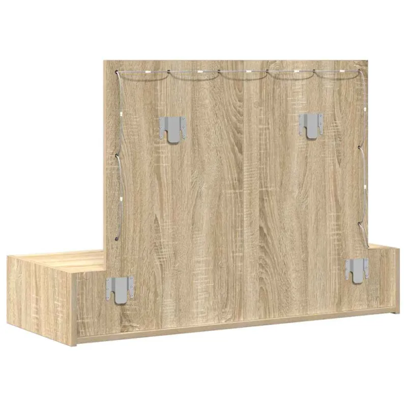 Makiažo stalas Ruda 100 x 40 x 70 cm Apdirbta mediena
